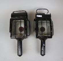 Pair of carriage lamps