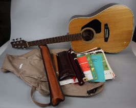 Guitar - Nabish together with recorders and musical books