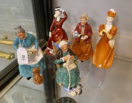 Collection of Royal Doulton figurines