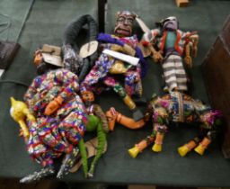 Collection of Indian puppets