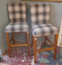 Bespoke Osborne and Little bar stools