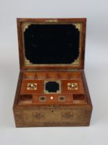 Tumbridge Ware sewing box