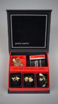 Pierre Cardin gift set with 3 sets of earrings and gated necklace