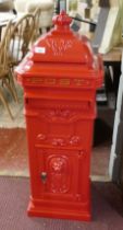 Aluminum postbox - Approx height: 104cm