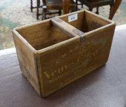 Veuve Clicquot advertising box