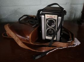 2 vintage cameras to include Kodak