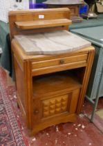 Marble topped Art Deco washstand