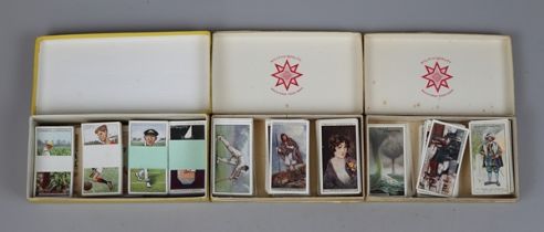 3 boxes of Wills cigarette cards