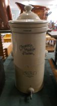 Cheavins Saludor stoneware safe water filter - Approx height: 72cm