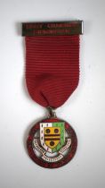 Institute of plant engineers past president medal, Birmingham branch in case
