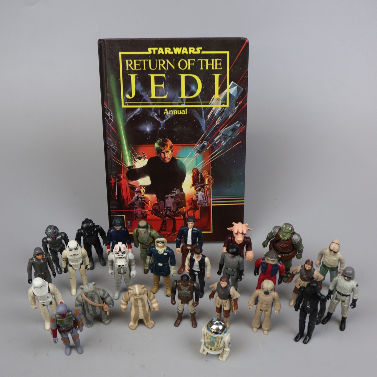 Collection of original 1970's star wars figures to include Boba Fett, Darth Vader & Annual etc - Image 3 of 3
