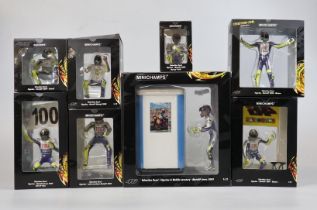 Collection of Minichamps Valentino Rossi - 8 models from 2008, 2009