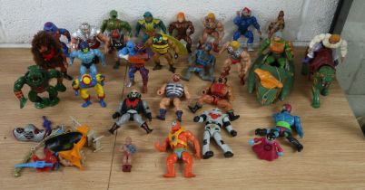 Good collection of 1980's He-Man and the Masters of the Universe figures