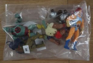Collection of 1980's Thundercat's figures