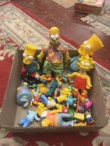 Collection of Simpsons figures