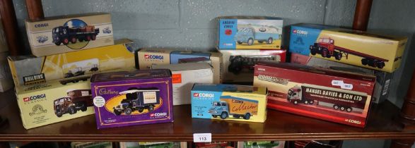 Good collection of Corgi Classics commercial vehicles in original boxes