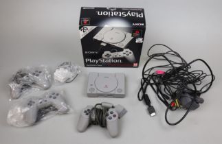 PlayStation classic with controller