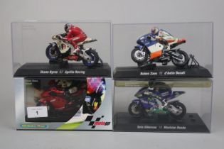 Collection of Scalextric motorbikes