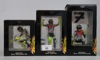 Minichamps Valentino Rossi - Collection of 3 models 2002 & 2003