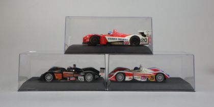 Collection of Scalextric racing cars