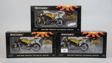 Minichamps Valentino Rossi - Collection of 3 model motorcycles from 2006