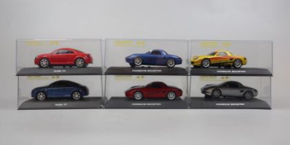 Collection of Scalextric German cars