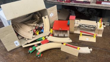 Brio wooden railway set