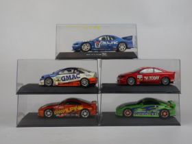 Collection of Scalextric rally cars