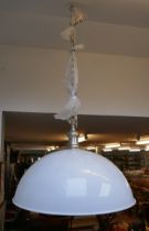 Large white industrial light fitting - As new