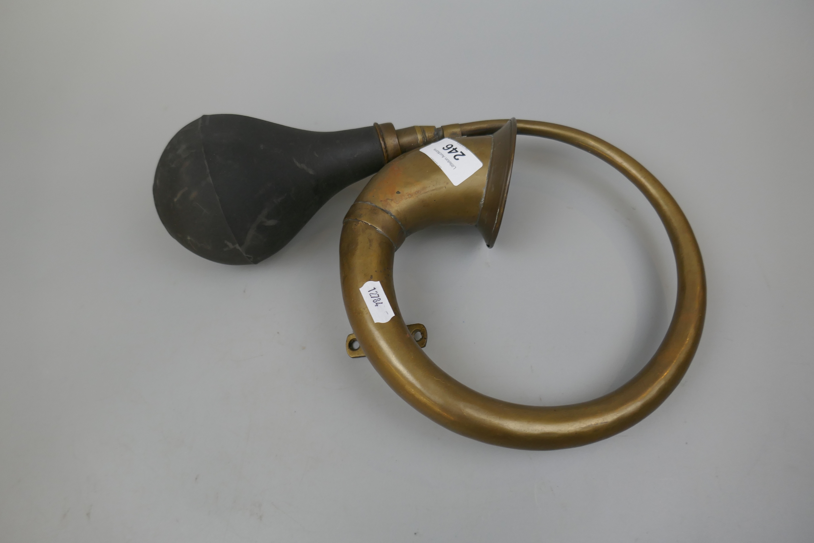 Brass car horn - Image 3 of 3