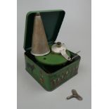 Rare Bing pigmy phone miniature childs gramophone