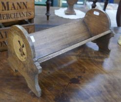 Marquetry book stand