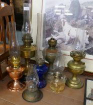 Collection of oil lamps