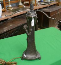 Bronze Tiffany lamp base