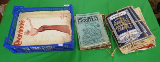 Collection of vintage magazines