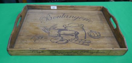 Advertising Butlers tray