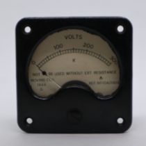 Voltmeter from WW2 Hurricane