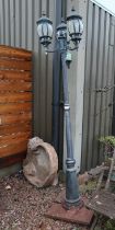 Street light style garden light - Approx height: 224cm