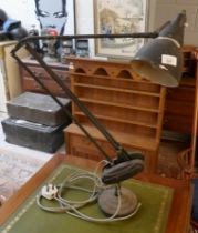 Vintage cantilever desk lamp