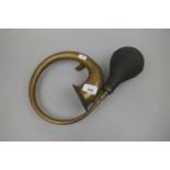 Brass car horn