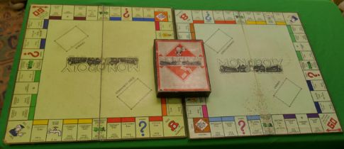 Vintage Monopoly game with 2 boards