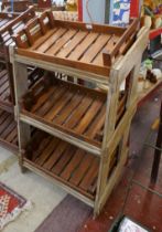 French bakery style shelving unit