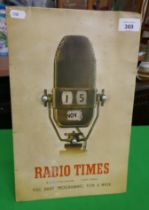 Rare vintage Radio Times tin perpetual calendar