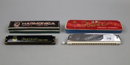 2 harmonicas