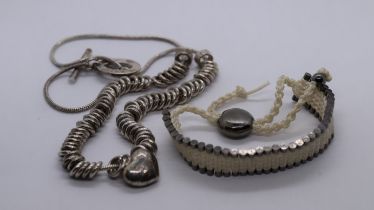 Collection of silver jewellery by Links of London