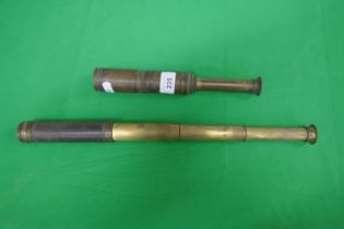 2 vintage telescopes