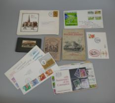 Stamps - Collection first day covers