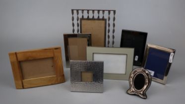 Collection of small photo frames