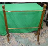 Vintage wooden towel rail