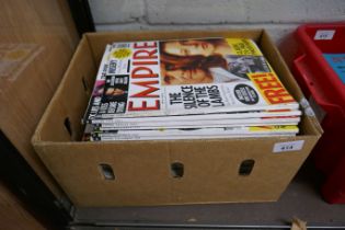 Collection of Empire magazines - 1st 3 years to include 1st copy